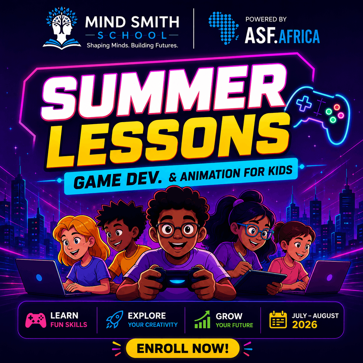 Scratch Game Development & Animation for Kids